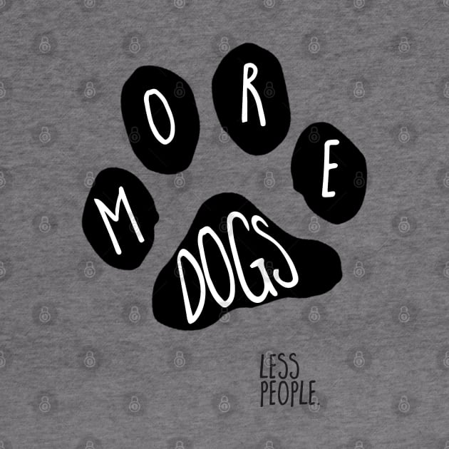 paw print (more dogs, less people) by mystudiocreate